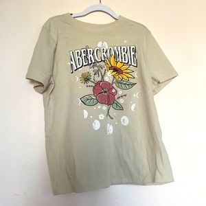 Abercrombie girls simple T-shirt